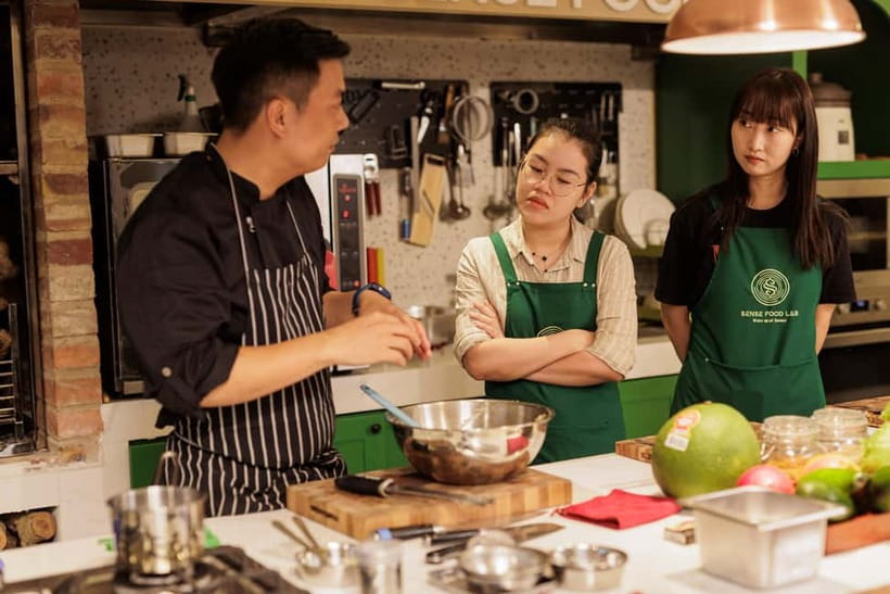 Hanoi: Vietnamese Cooking Class- Market Tour with Local Chef - Cooking four Vietnamese dishes by hand