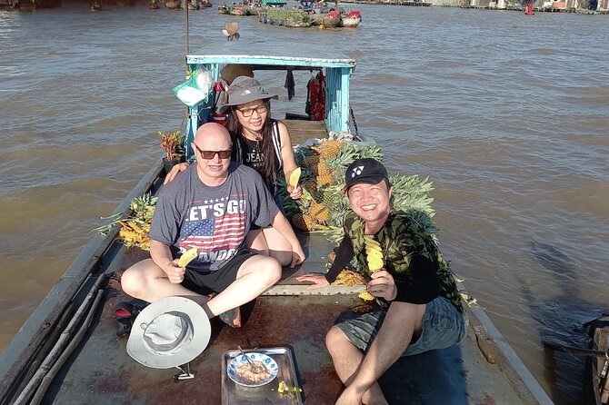 HCM: 2-Day Mekong Delta Floating Market with Cooking & Bike Ride - Making bánh xèo or bánh khọt