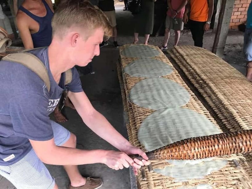 HCM: 2-Day Mekong Floating Market with Cooking & Bike Ride - Cai Rang Floating Market before breakfast crowds build