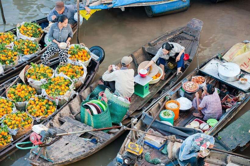 Ho Chi Minh City: Cai Rang Floating Market in Can Tho Tour - Son Islet and the floating fish farm