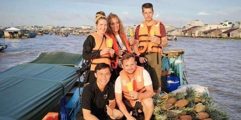Ho Chi Minh City: Cai Rang Floating Market in Can Tho Tour - Snakehead fish, cakes, and pop rice