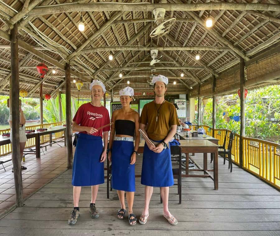 Hoi An: Bay Mau Cooking Class w/ Market & Basket Boat Option - How the day fits together