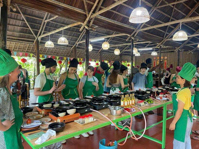 Hoi An: Cooking Class, Crab Fishing-Basket Boat, Market Tour - Crab fishing with realistic expectations