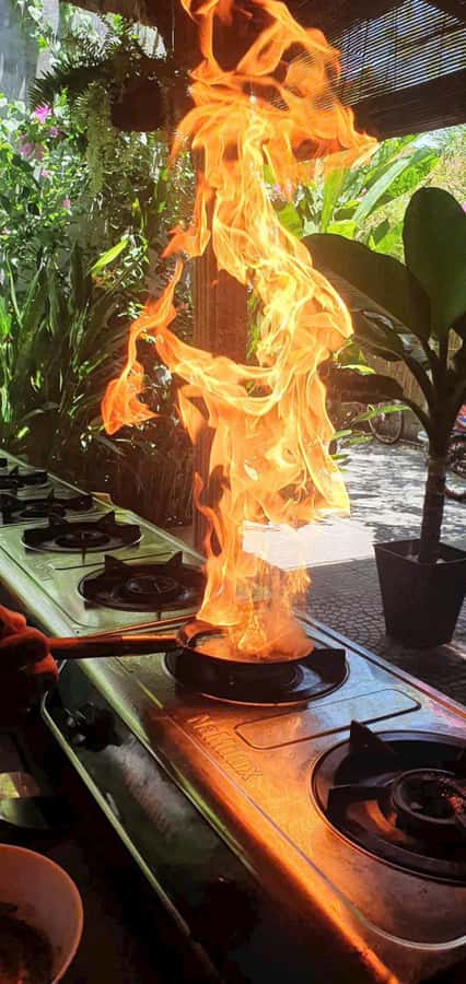 Hoi An: Cooking Class in Coconut Jungle with Market Tour - Cooking with a local chef after the boat ride