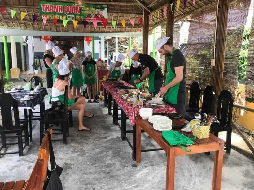 Hoi An : Cooking Class, Market Tour, and Basket Boat Ride - From Hoi An’s streets to a local market