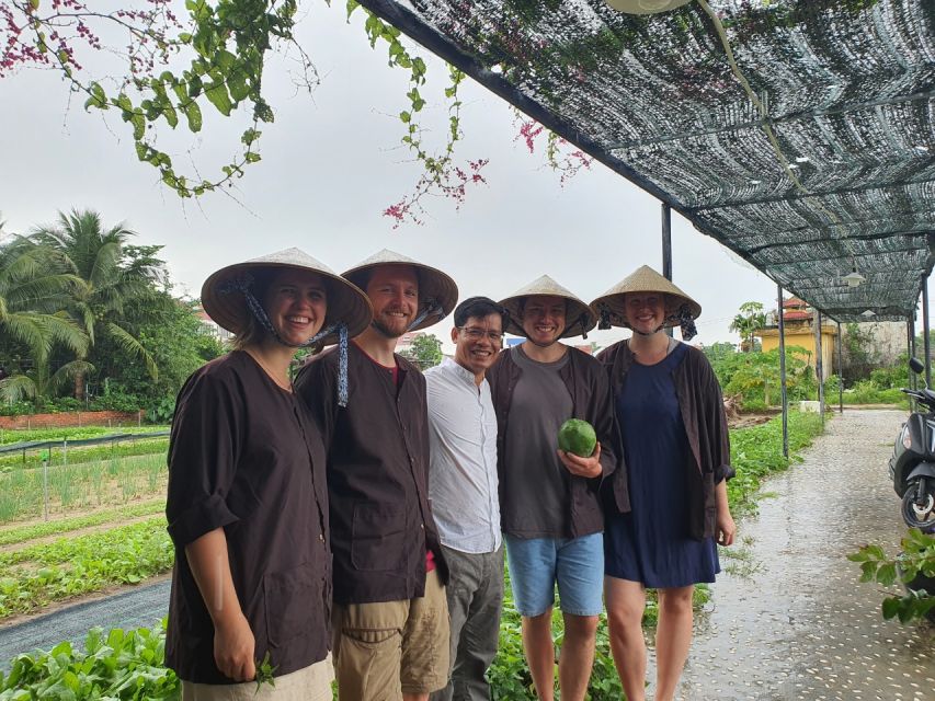 Hoi An Cooking Class With Market and Bamboo Basket Boat Tour - Bay Mau Coconut Village by round bamboo boat