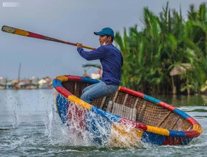 Hoi An: Market tour - Cam Thanh Cooking Class & Basket Boat - Traditional rice work, not just a cooking demonstration