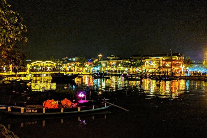 Hoi An Night Market with Hoi an walking Tour , Colourful Lanterns, Boat Ride - The Hoai River boat ride and floating lanterns