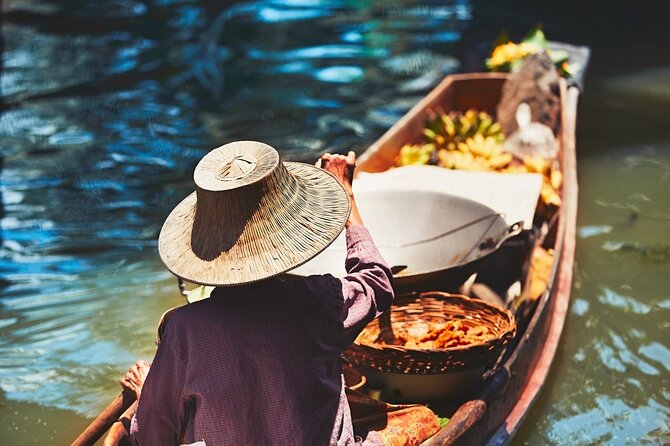 Iconic Markets: Damnoen & Train Market Explore - Maeklong Railway Market and the train passage