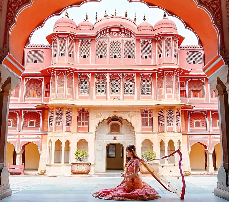 Jaipur: Half or Full Day Sightseeing Tour with Flower Market - Choose your Monkey Temple timing carefully