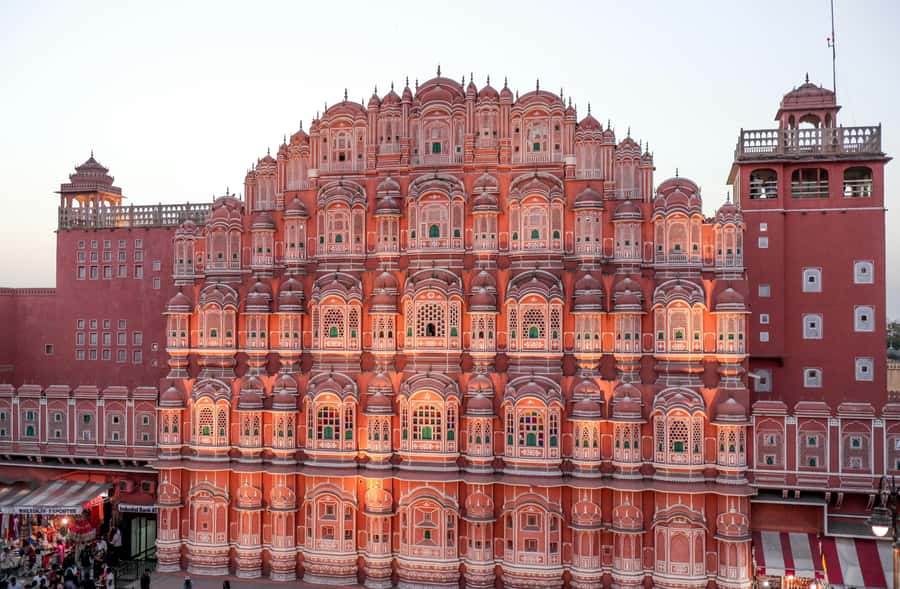 Jaipur: Half or Full Day Sightseeing Tour with Flower Market - Hawa Mahal introduces the Old Walled City