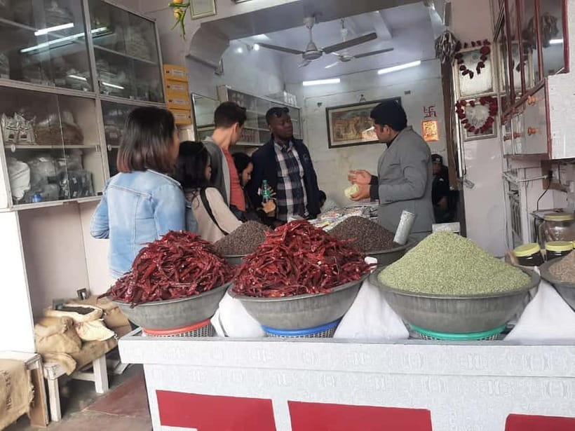 Jaipur: Spice Market and Street Food Walking Tour - Walking from Shri Chandpol Hanuman Ji Temple