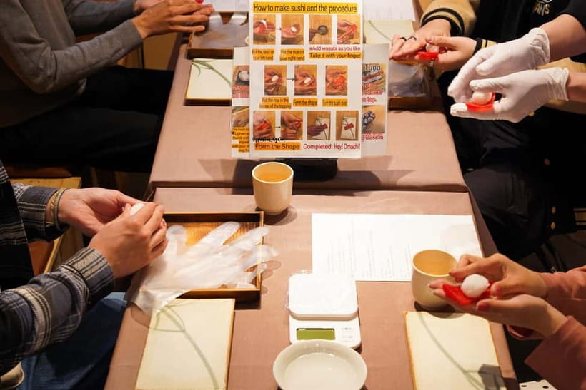 Kanazawa: Sushi Making Experience at Oumicho Market - What the $70 price gets you