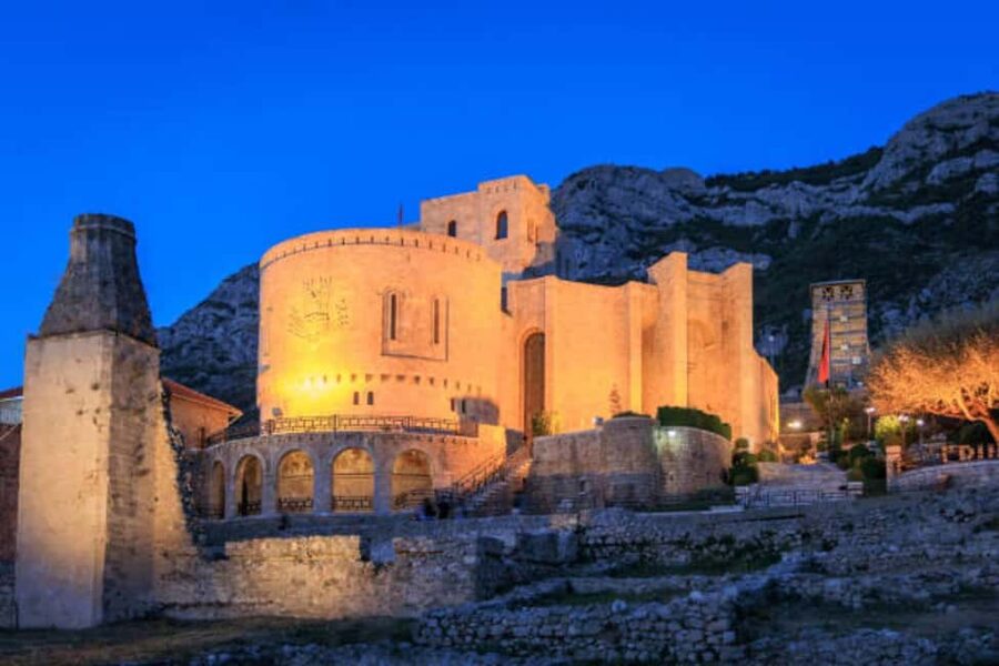 Kruja by Night: Castle & Bazaar Tour from Tirana - Key points at a glance