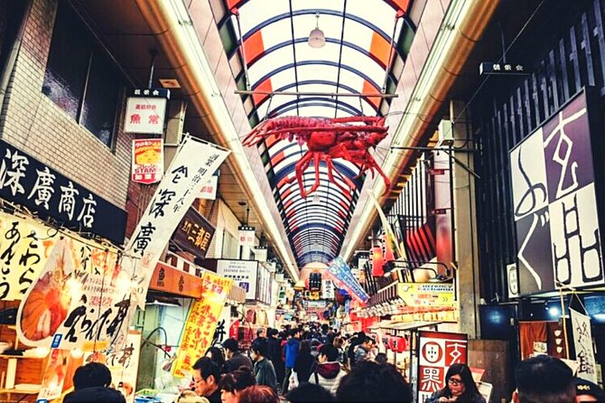 Kuromon Market Tour: All inclusive 6~8 Dishes & 3~4 samplings - Booking and cancellation details