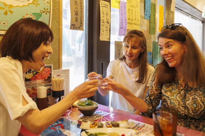 Kyoto: Local Food Tasting Tour at the Nishiki Market - Hamo tempura and wagyu skewers