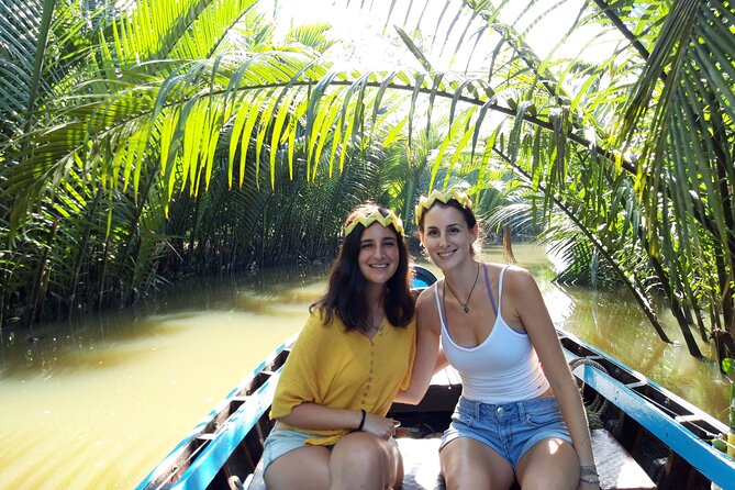 Largest Floating Market, Wild Small Canal System & Organic cocoa - Seeing rice noodles made the traditional way