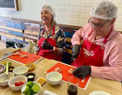Market Tour and Cooking Class with Pisco Sour