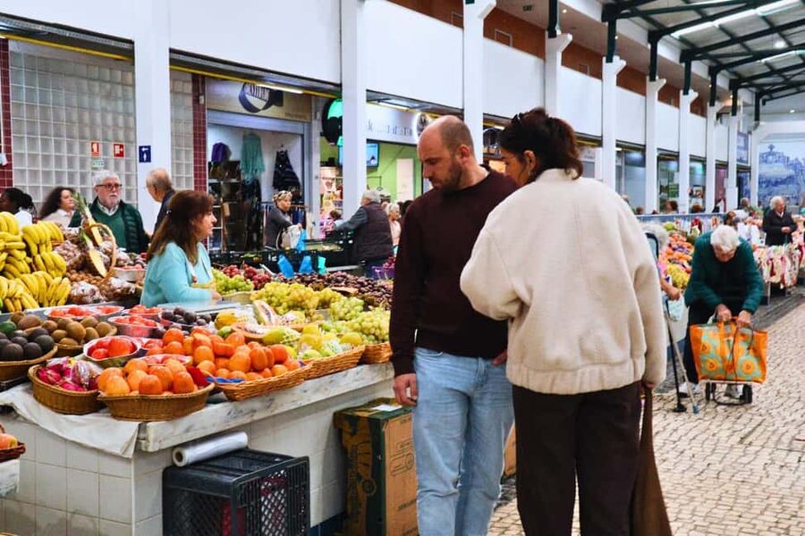 Lisbon: Setúbal Market and Wine tour with Cooking class - Fortress São Filipe and the coastal views
