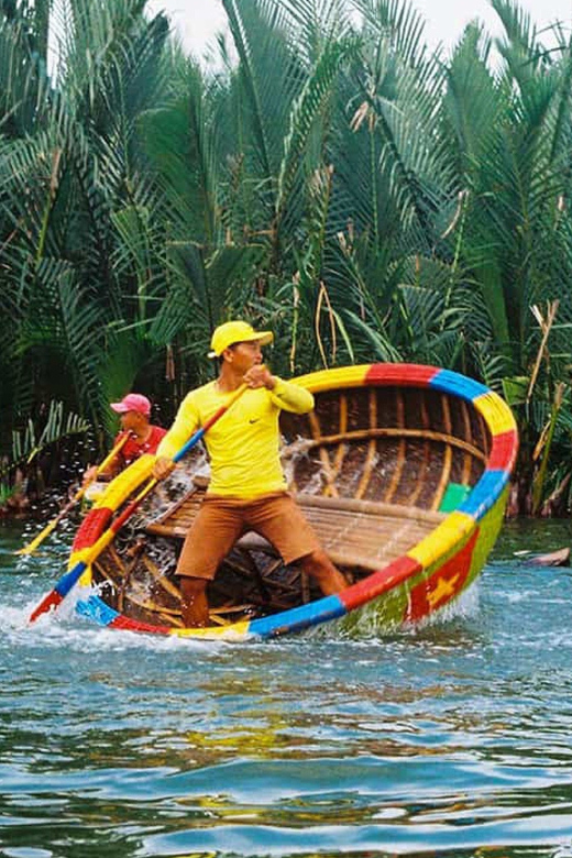 Local market, Basket boat, crab fishing & cooking class - From Hoi An market to the cooking table