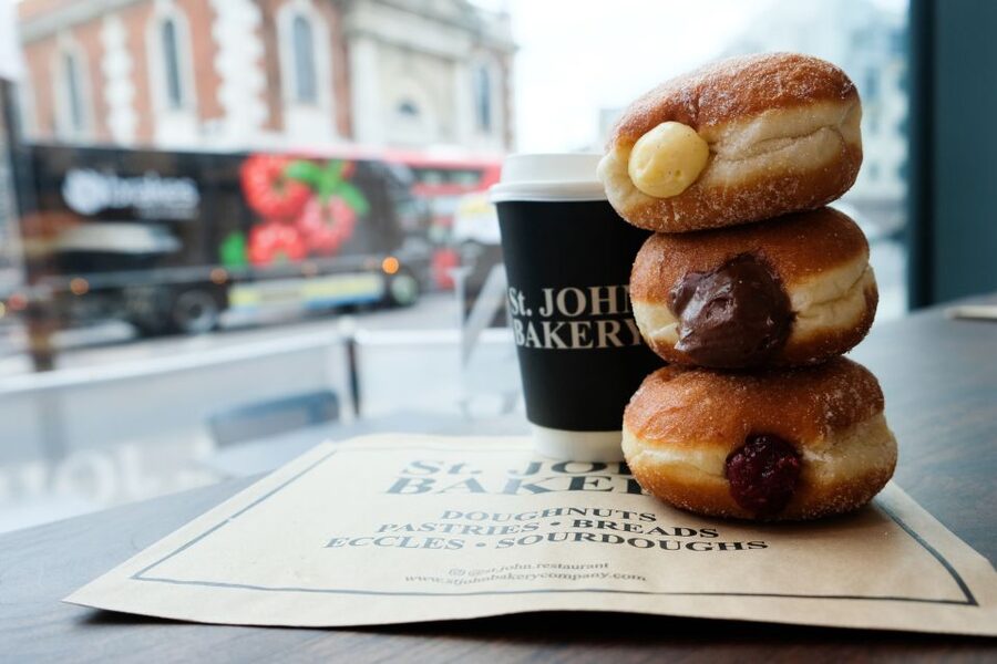 London: Borough Market Delicious Doughnut & Tea Experience - Starting with St. JOHN Bakery near Borough Tube station