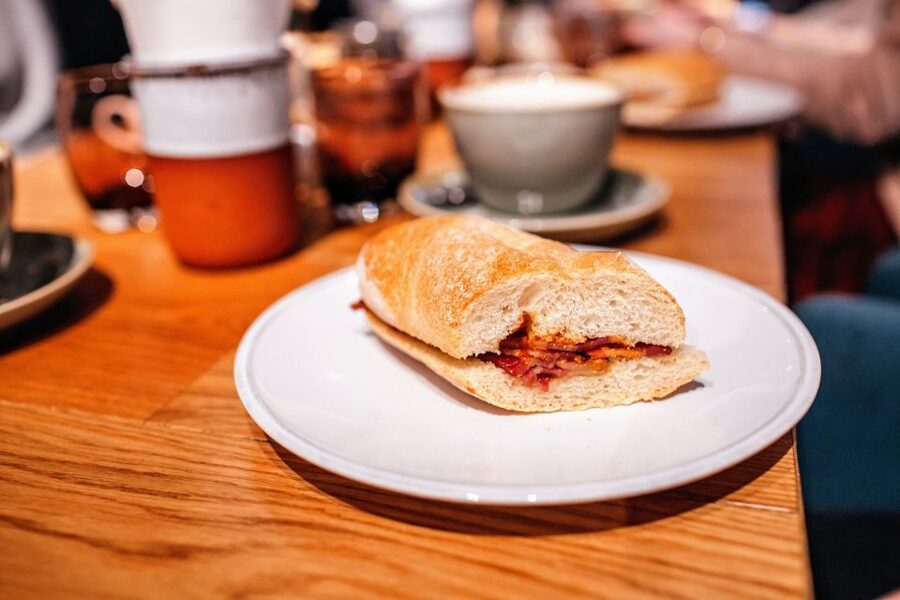 London: Borough Market Food Tour with Local Guide - Crossing toward the City and the Monument