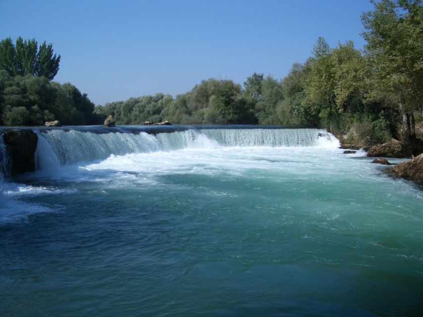 Manavgat Cruise & Grand Bazaar w/Lunch and Unlimited Drinks - Swimming where the river meets the sea