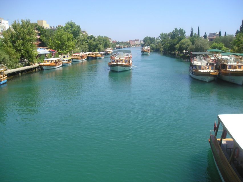 Manavgat Cruise & Grand Bazaar w/Lunch and Unlimited Drinks - The Blue Mosque visit