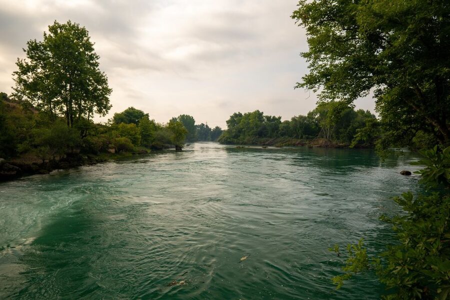 Manavgat River Cruise and Bazaar Tour w/ Lunch - Barbecue lunch with fish, chicken, and salads