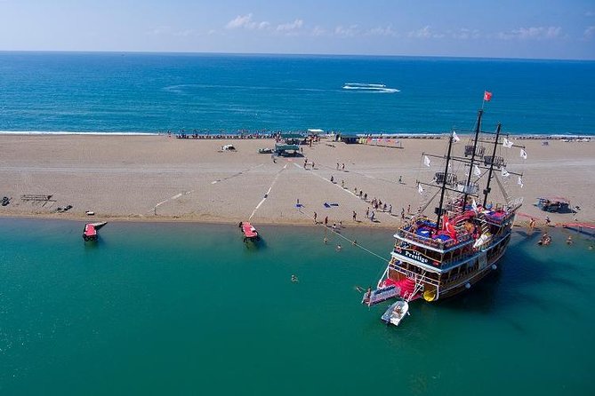 Manavgat River Cruise, Waterfalls and Market Tour from Side - Swimming where fresh water meets warm sea water