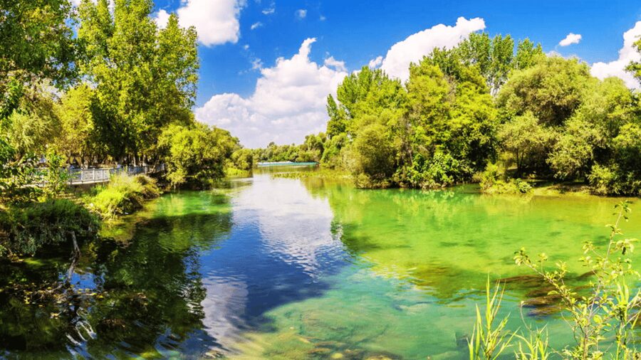 Manavgat River Cruise With Waterfall & Bazaar Tour - Manavgat Falls, beautiful when water is running