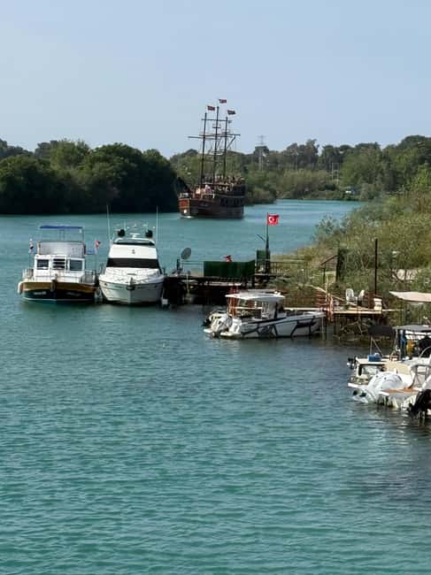 Manavgat Waterfall, Boat & Bazaar Tour from Alanya & Side - Seeing Manavgat Waterfall