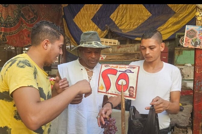 Market&Cook&Eat with Egyptian Family - Learning the Egyptian Welcome Drink