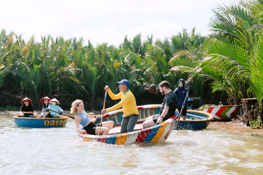Market Tour - Cooking Class - Coconut Boat Riding - Forty minutes among water coconut palms