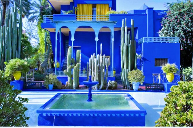 Marrakech Highlights : Majorelle , Bahía Palace , Mellah & Souks :Private Tour - Koutoubia Mosque and the city skyline
