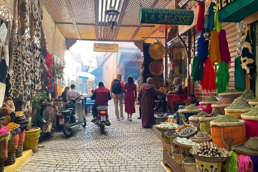 Marrakech: Medina and Souks Walking Tour - Spices, herbal remedies, and local explanations