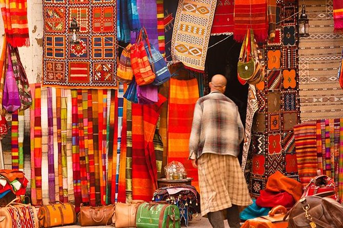Marrakech: Medina Souks Guided Walking Tour - The dyed fabrics of Souk des Teinturiers