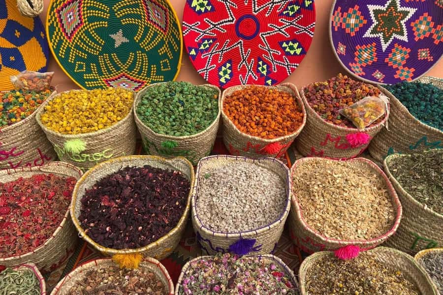 Marrakech: Medina Souks, Hidden Markets and Shopping Tour - Spice Square and Rahba Kedima