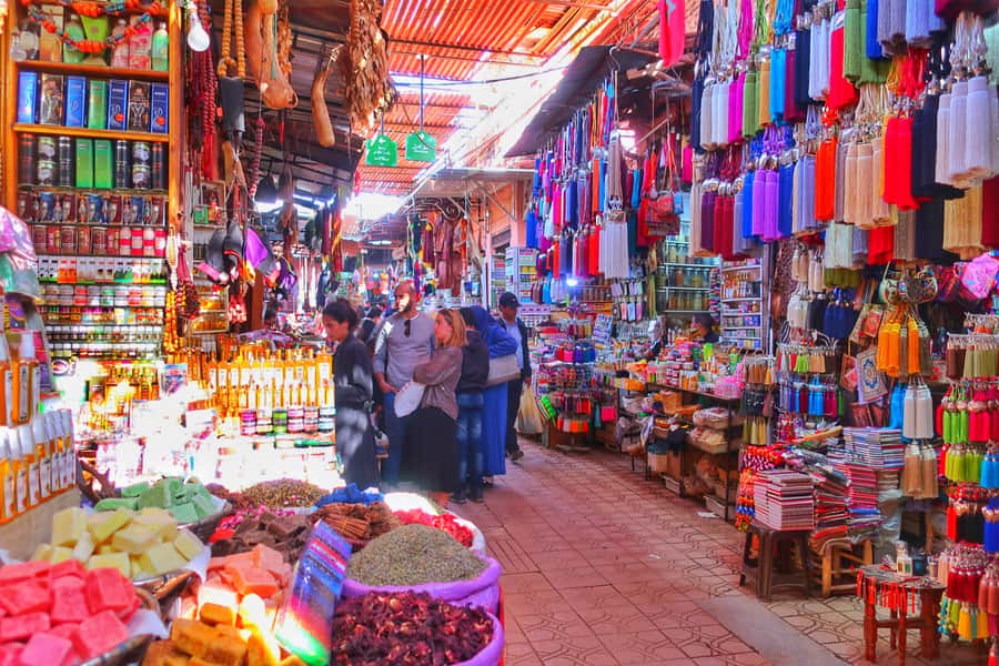 Marrakech Private Souks Shopping Tour - An old bakery and the taste of mint tea