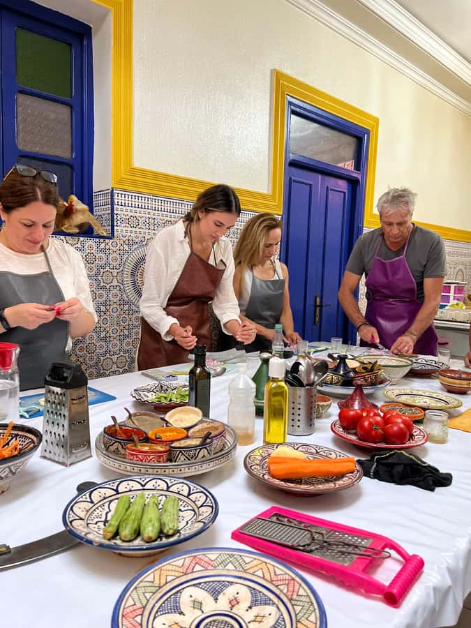 Marrakech: Traditional Moroccan Cooking Class & Market Visit - A market visit that gives the class its flavor