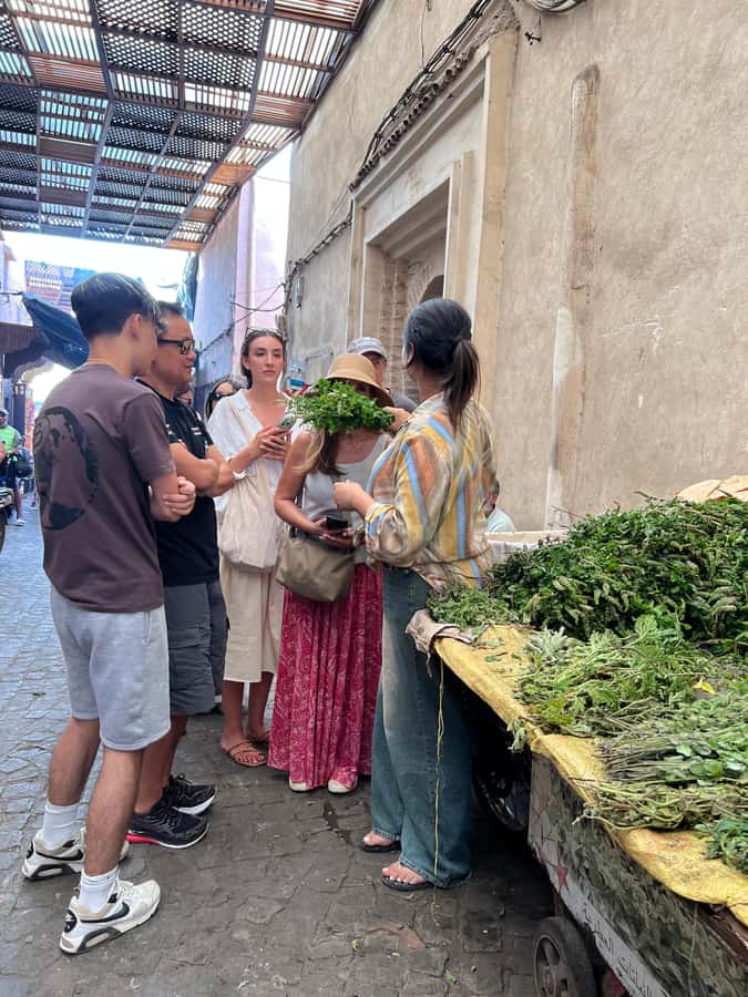 Marrakech: Traditional Moroccan Cooking Class & Market Visit - Cooking the Moroccan menu as a group