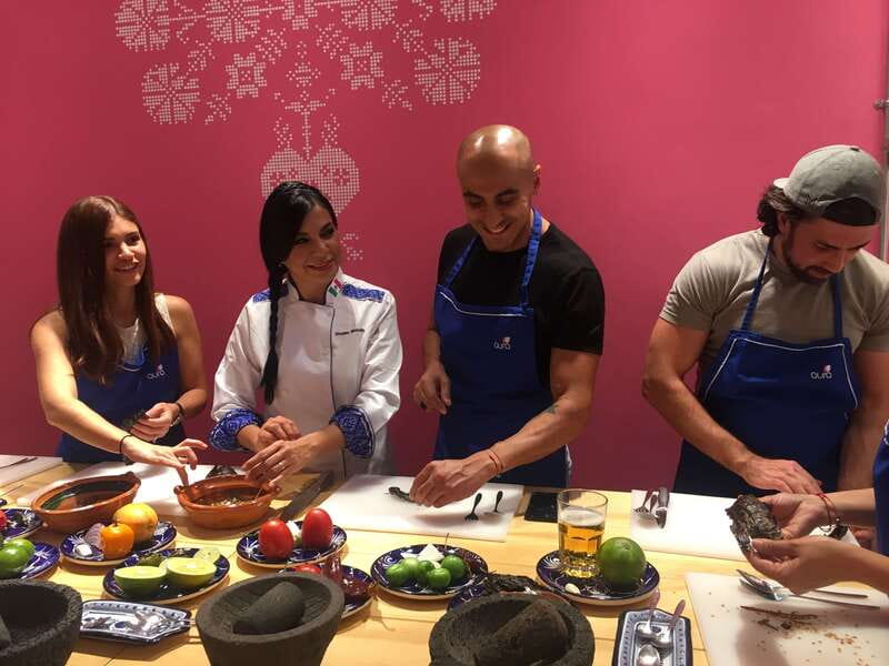 Mexico City: Authentic Mexican Cooking Class & Market Tour - Starting With Agua Fresca in Roma Norte