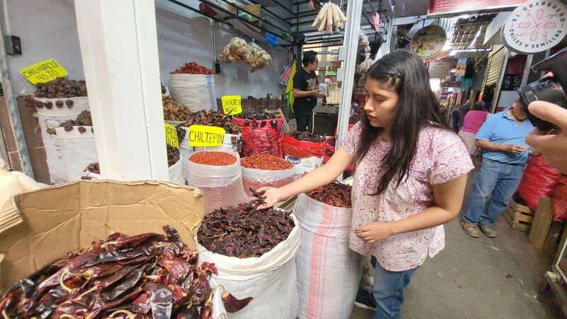 Mexico: Salsa Making Class in a Market with a Chef - Tasting Each Salsa With Chips and Tortillas