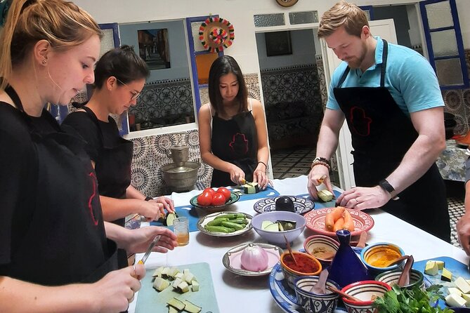 Moroccan Cooking Class & Marrakech Market Visit with Chef Khmisa - Learning Moroccan spices and cooking methods