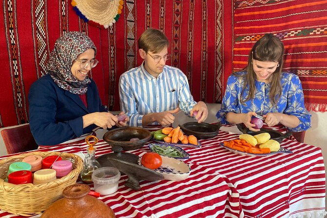 Moroccan Cooking Class with a Local Family & Market Visit - Inside the 300-year-old family home
