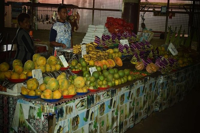 Mud Pools-Nadi Private Therapeutic Pools, Gardens, Temple, Market &Shopping Tour - Nadi markets: fruit, flowers, handicrafts, and sales pressure