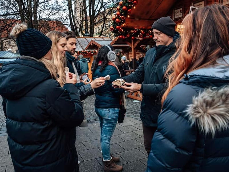 Munich: Christmas Markets Food & Drink Tour - The Residenz Christmas village