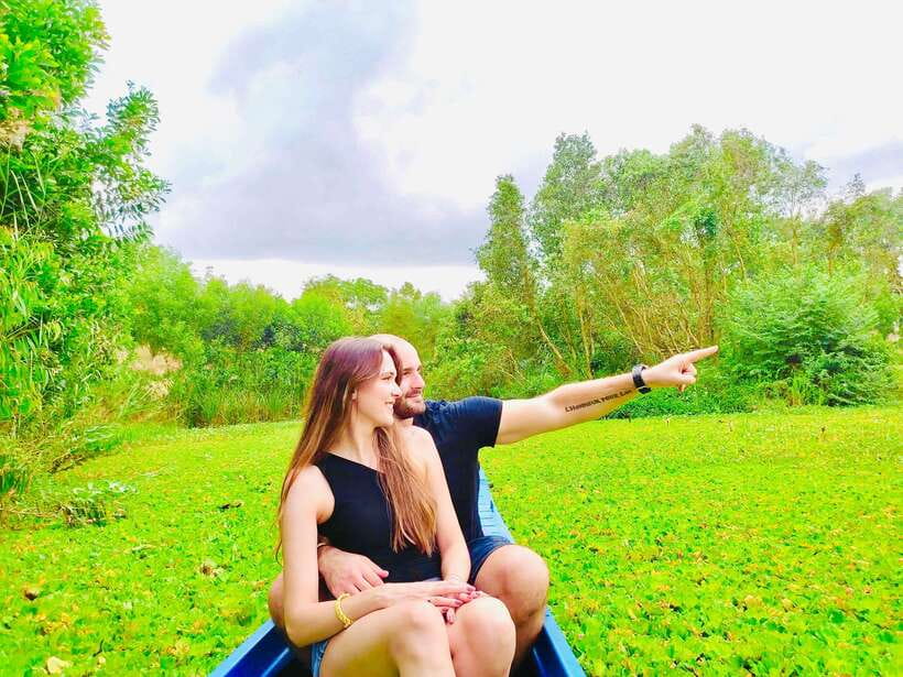 Nature reservation and Floating Market - Food, drinks, and the value of $80