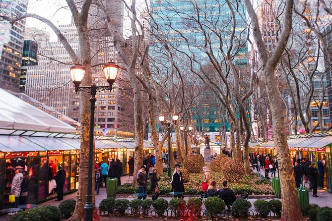New York City Christmas Holiday Lights and Markets Walking Tour - Starting beneath Columbus Circle