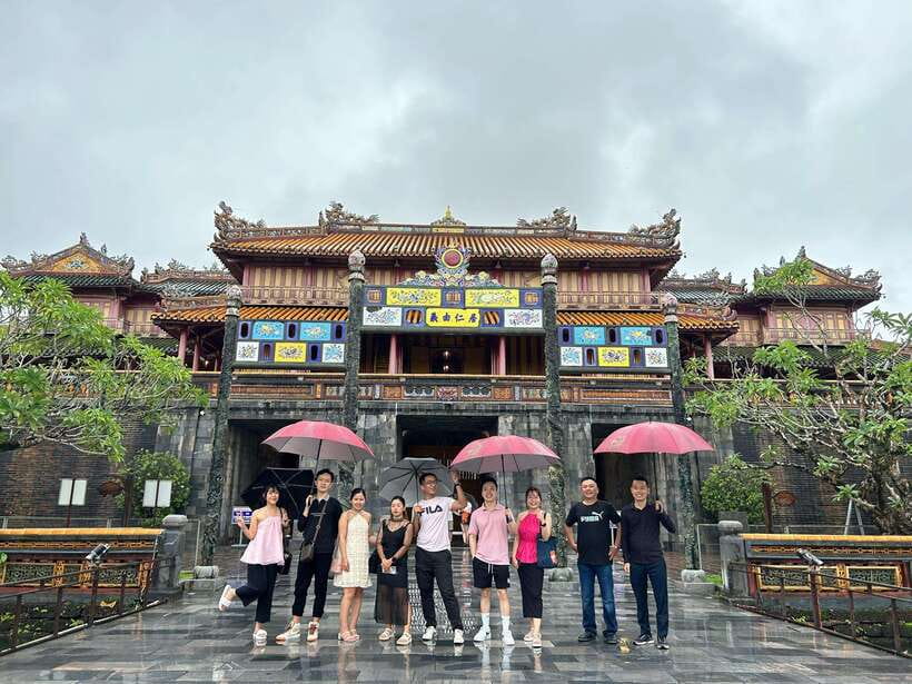 Official Hue: Dragon Boat, Imperial Citadel, & Market tour - Khai Dinh Tomb, a sharp change in style
